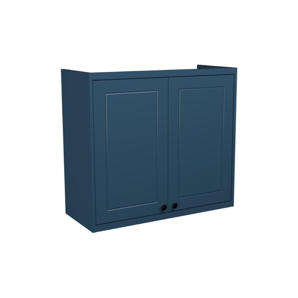 Armário Aéreo P- Cozinha évora Ph 3123 C- 2 Portas 80cm Azul - Herval - 1