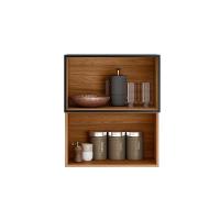 Armário Aéreo P- Cozinha Proença C- 2 Portas Basculante (1 Ripada) 60cm Nogueira Touch-nude Prime - Demóbile - 5