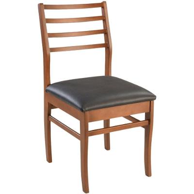 Cadeira Dubai Madeira Maciça Sala Jantar Castanho