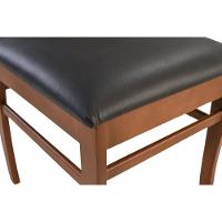 Cadeira Dubai Madeira Maciça Sala Jantar Castanho - 6