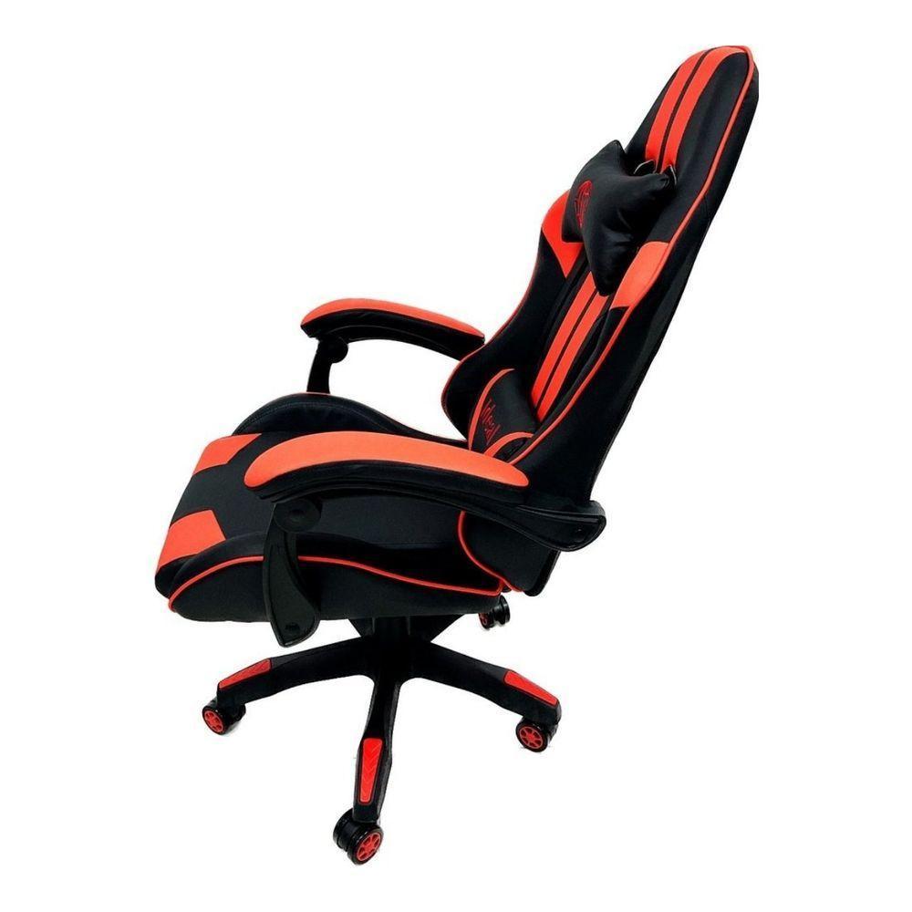 Cadeira Gamer Ergonômica Escritório Preta E Vermelha - 2