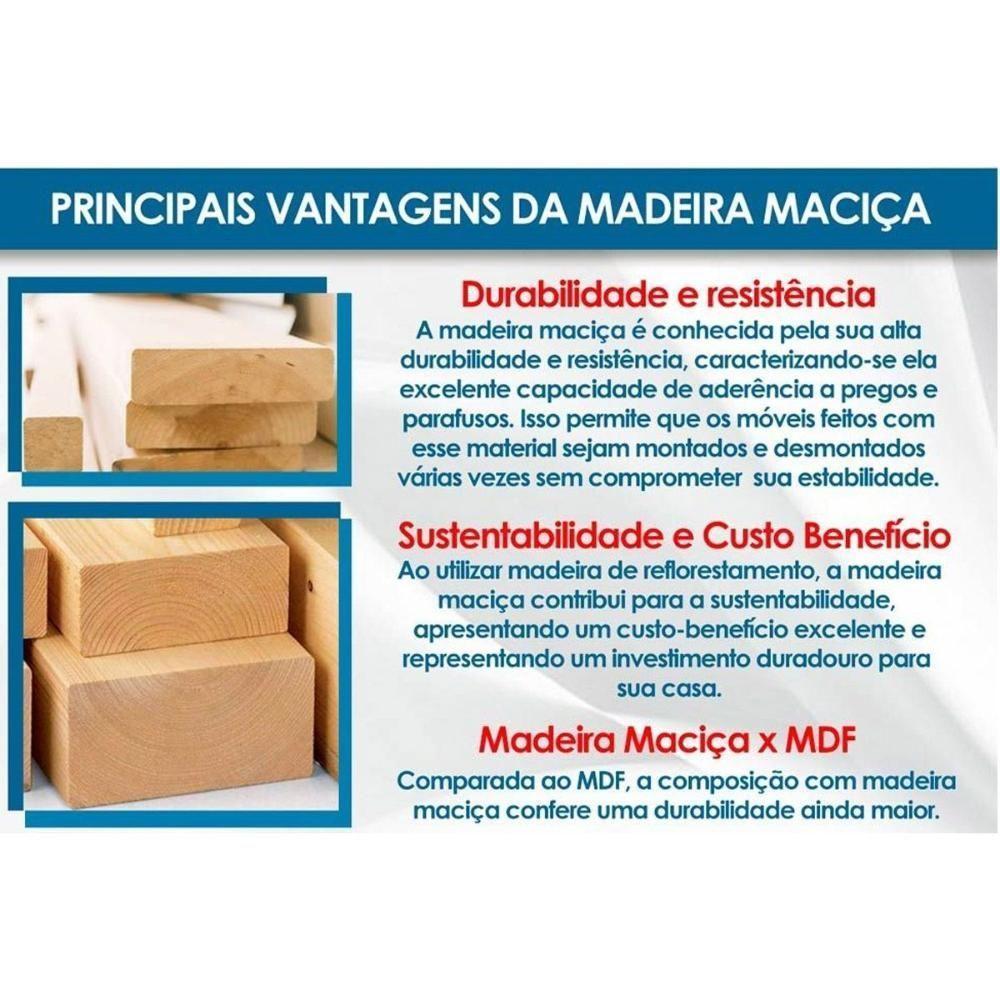 Cadeira Sala De Jantar Dafne Kit 4 Un Madeira Capuccino-suede Marrom - Rufato - 4