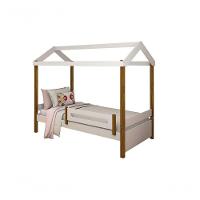 Cama Eliz Branco/Mel Com Led E Cama Auxiliar - Divaloto - 3