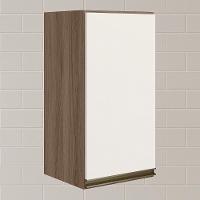 Armario Aereo 1p Mdf 40 Cm Kali 12202 Carvalho Toq Off White Cetim Nicioli Carvalho Toq Off White Cetim - 3