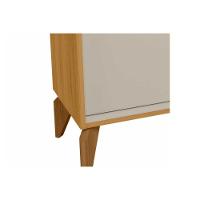 Buffet De Sala Jantar Aura C- 3 Portas Tauari-off White Fosco - Linea Brasil