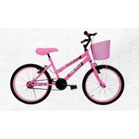 Bicicleta Aro 20 Marie Aero Rosa Neon - 1