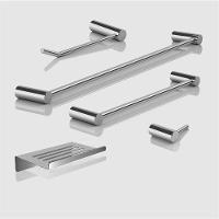 Kit Acessórios Para Banheiro Escovado 5 Peças Grego Metal 2180or - 3