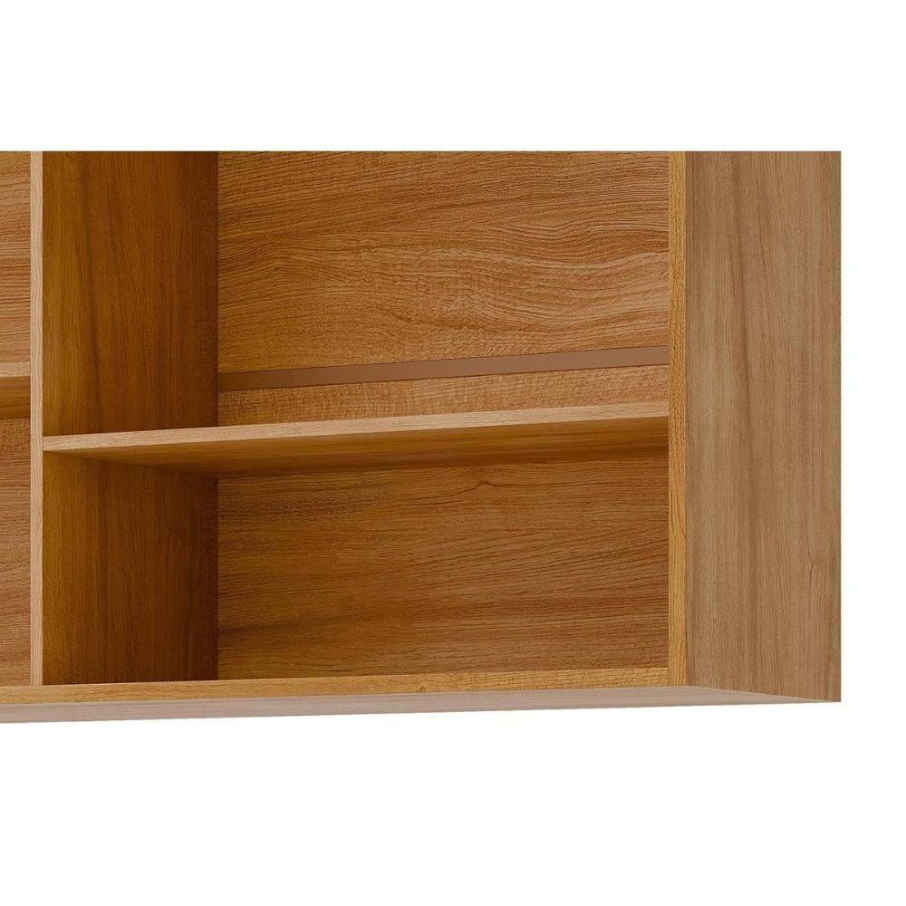 Armário Aéreo P- Cozinha Aurea C- 2 Portas 120cm Cinamomo-platina - Mgm - 6