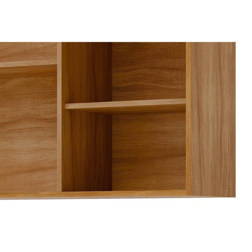 Armário Aéreo P- Cozinha Brilhante C- 2 Portas 120cm Cinamomo-platina - Mgm - 5