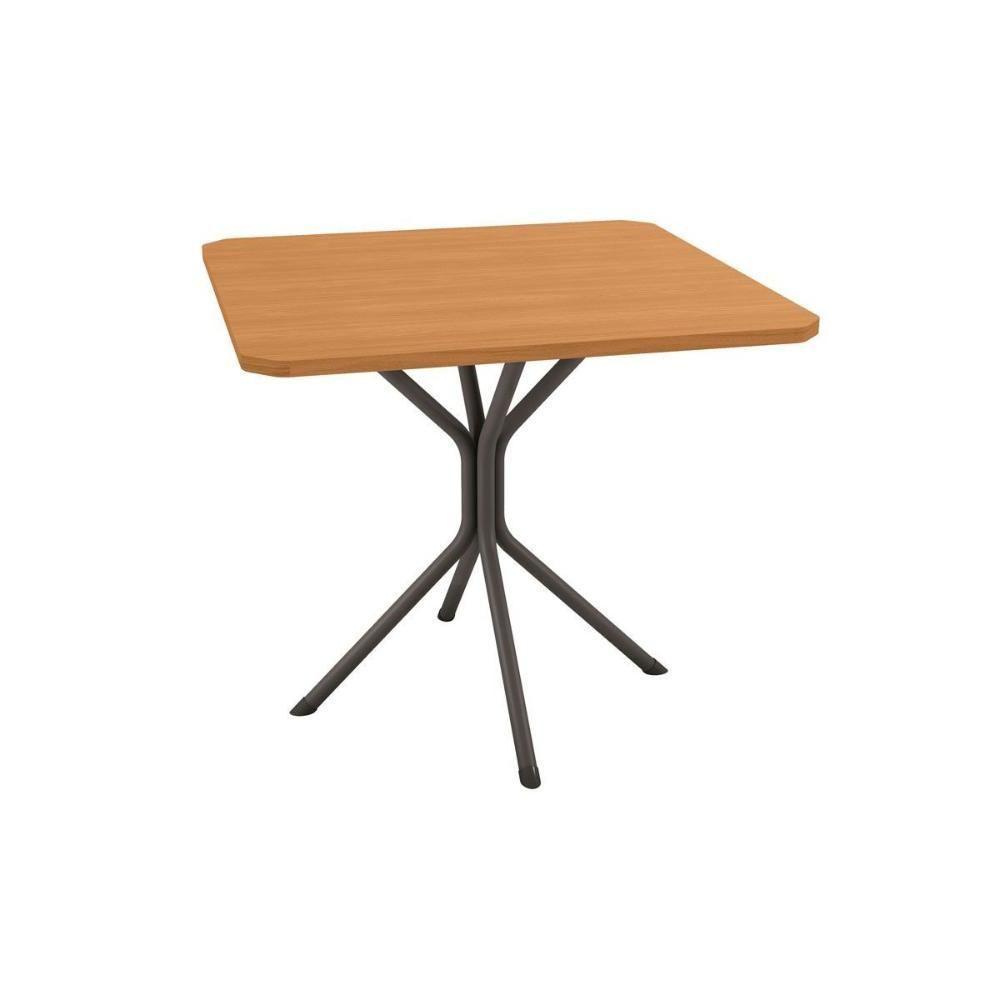 Base Mesa De Jantar Creta M088 Aço S- Tampo Niquel - Kappesberg - 4