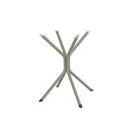 Base Mesa De Jantar Creta M088 Aço S- Tampo Niquel - Kappesberg - 1