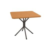 Base Mesa De Jantar Creta M088 Aço S- Tampo Niquel - Kappesberg