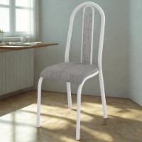 Cadeira Tubular America 058 Cromo Branco Assento Grafiato Artef Grafiato - 2