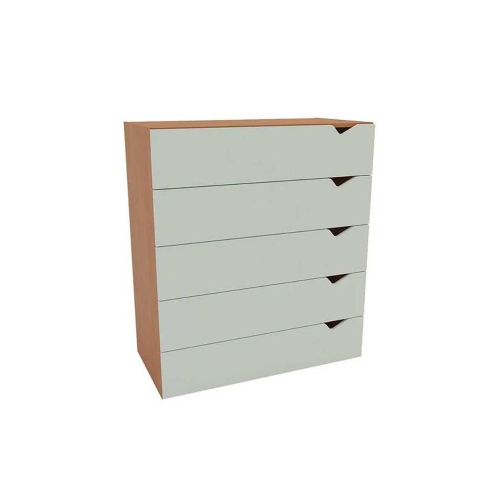 Cômoda Casal Porto C- 5 Gavetas Freijo-verde - Politorno - 1