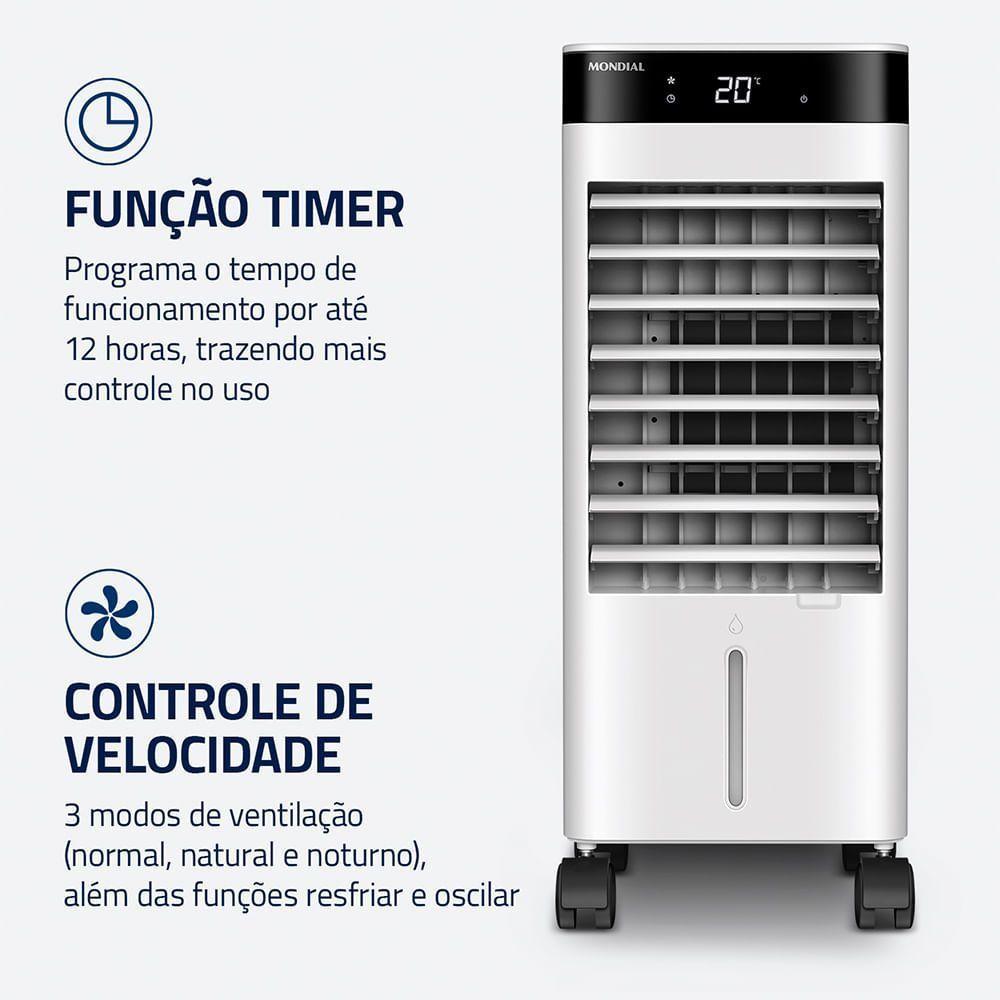 Climatizador Fresh Air Mondial Branco 90W CL-07L110V - 7