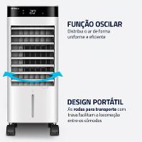 Climatizador Fresh Air Mondial Branco 90W CL-07L110V - 6