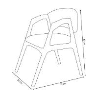 Conjunto Com 4 Cadeiras De Jantar Estofada Gabriela Castanho Linho Bege