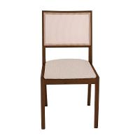 Conjunto Com 8 Cadeiras De Jantar Suellen Em Madeira E Mdf Mel Linho Bege - 5