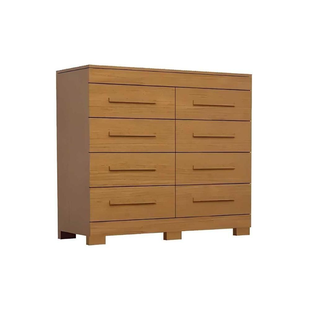 Cômoda Solteiro Nalu C- 8 Gavetas Cinamomo - Acp - 1