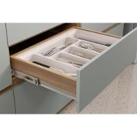 Cozinha Modulada Nesher Rainha 5 Peças (3aéreos+2balcões) C5p113 Nature-branco-nesher - 8