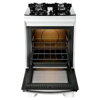 Fogão 4 Bocas Dako Supreme Glass Mesa De Vidro Branco Bivolt - 7