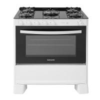 Fogão Cook Glass 5 Queimadores Branco Bivolt Fgvcg510br Suggar Bivolt - 1