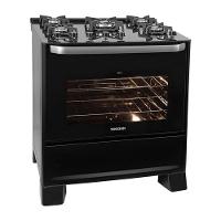 Fogão Best Glass 5 Queimadores Preto Bivolt Fgvbg510pt Suggar Bivolt - 1