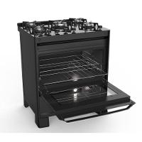 Fogão Best Glass 5 Queimadores Preto Bivolt Fgvbg510pt Suggar Bivolt - 5