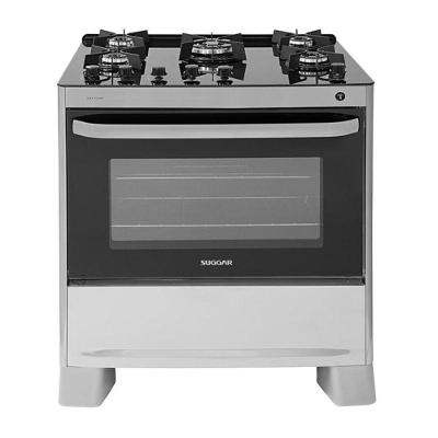 Fogão Max Glass 5 Queimadores Prix FGVMG510PRIX Suggar Bivolt