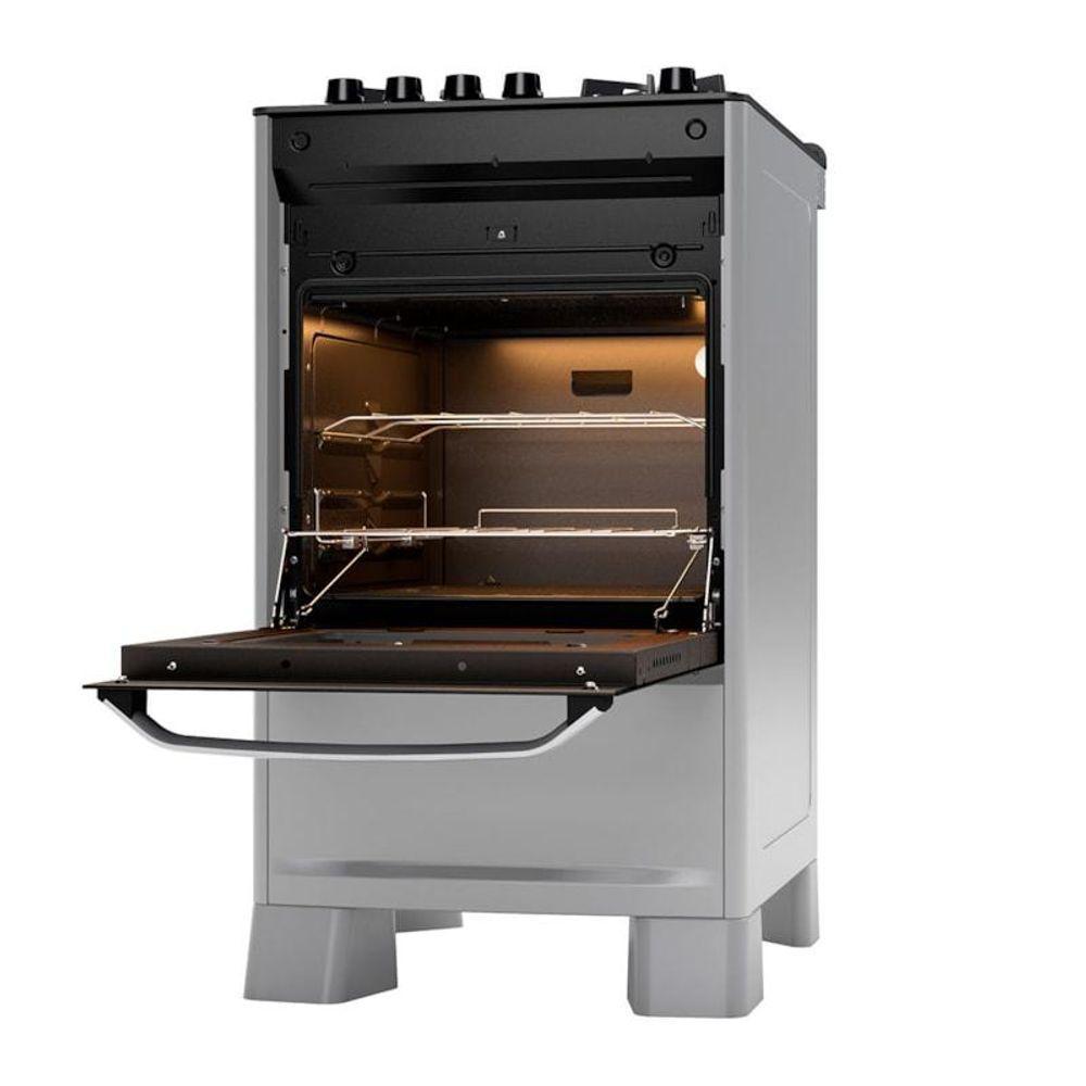 Fogão Best Glass 4 Queimadores Prata Fgvbg410prix Suggar Bivolt - 4