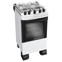 Fogão Mueller 4 Bocas Com Mesa Inox E Acendimento Automático Total Branco Mfi4bf Bivolt - 2