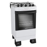 Fogão Mueller 4 Bocas Com Mesa Inox E Acendimento Automático Total Branco Mfi4bf Bivolt - 5