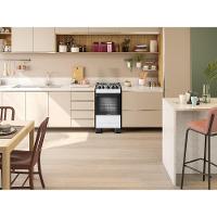 Fogão Mueller 4 Bocas Com Mesa Inox E Acendimento Automático Total Branco Mfi4bf Bivolt - 8