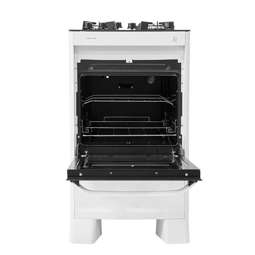 Fogão Max Glass 4 Queimadores Branco Bivolt Fgvmg410br Suggar Bivolt - 2