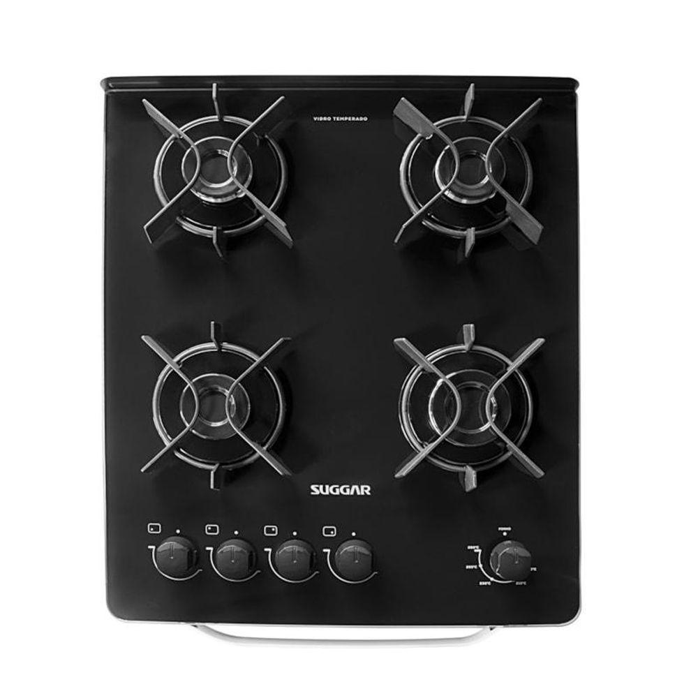 Fogão Max Glass 4 Queimadores Branco Bivolt Fgvmg410br Suggar Bivolt - 6