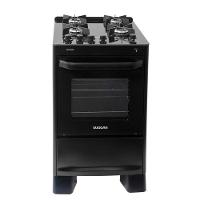 Fogão Max Glass 4 Queimadores Preto FGVMG410PT Bivolt - 1