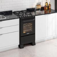 Fogão Max Glass 4 Queimadores Preto FGVMG410PT Bivolt - 3