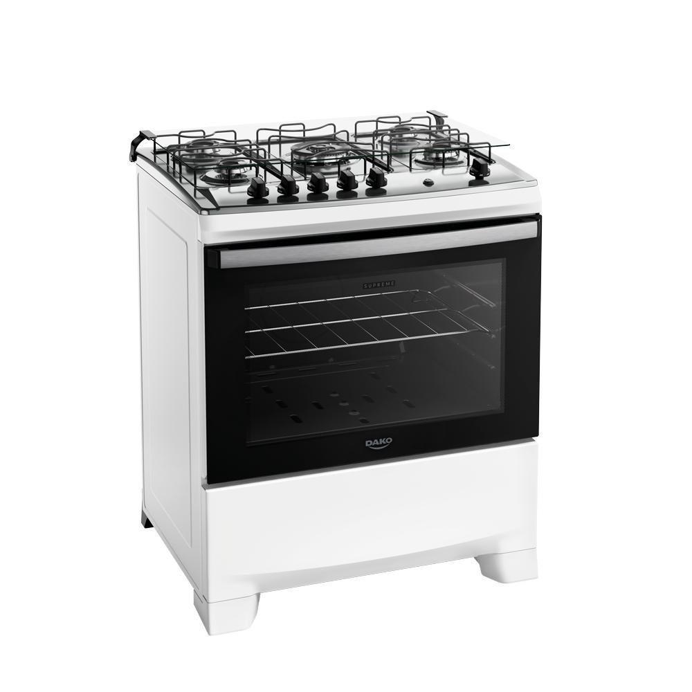 Fogão 5 Bocas Dako Com Mesa Inox Supreme Tripla Chama Bivolt - 2