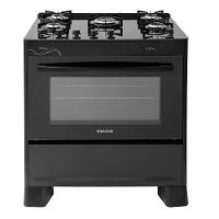 Fogão 5 Bocas Suggar Mesa De Vidro Automático Neo Glass Preto Bivolt - 1