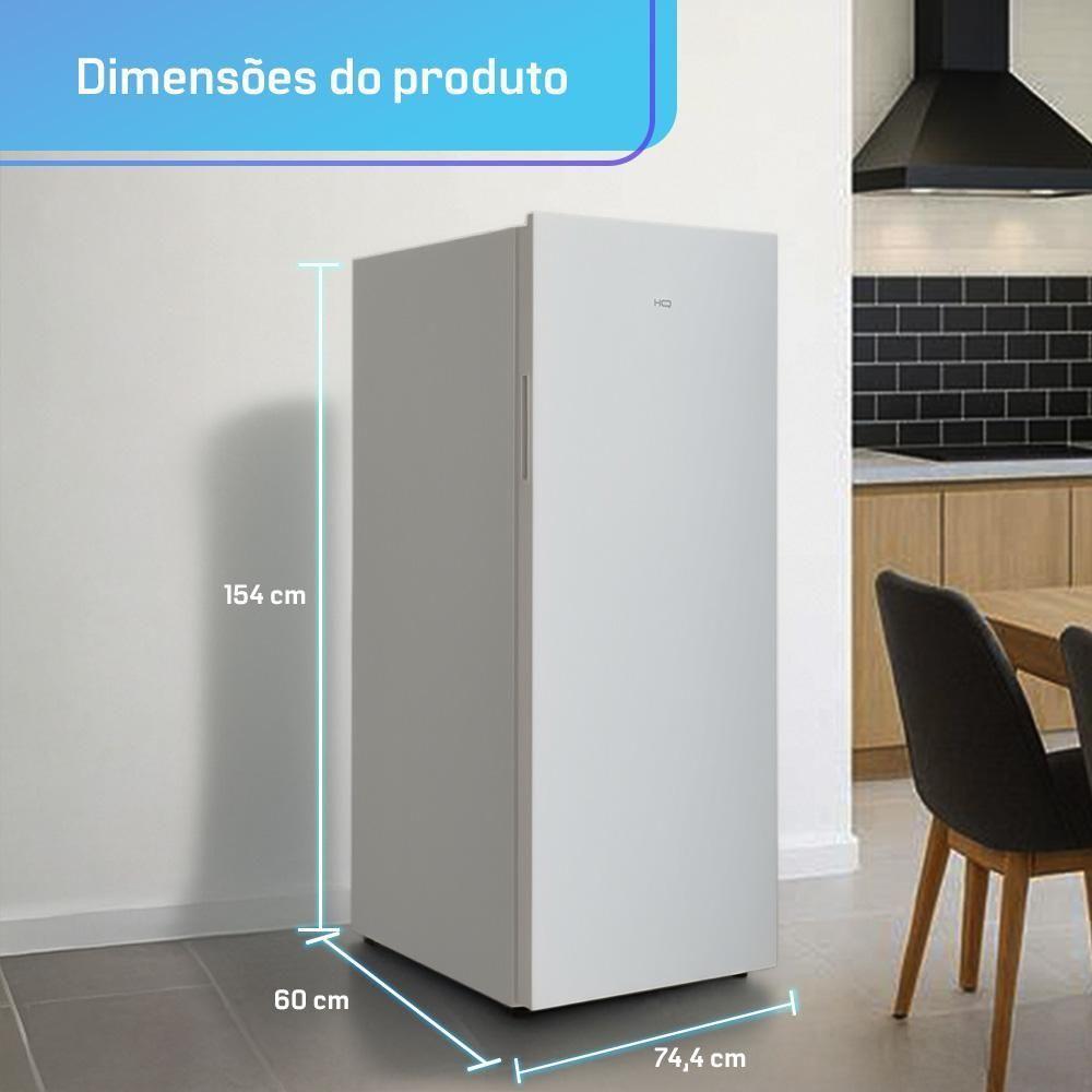 Freezer E Conservador Vertical HQ 330 Litros Branco HQ-330FV/RFFIX 220V - 4