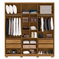 Guarda Roupa Casal 6p 4g Nor 203 Cm 10109 Nature Vlr Nature - 2