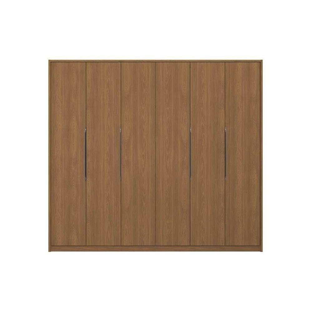 Guarda Roupa Casal 6 Portas E 4 Gavetas T581 Canela - Kappesberg - 3