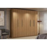 Guarda Roupa Casal 6 Portas E 4 Gavetas T581 Canela - Kappesberg - 1