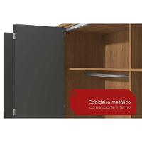 Guarda Roupa Casal 6 Portas E 4 Gavetas T581 Canela - Kappesberg - 7