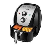 Fritadeira Sem Óleo Air Fryer 8L Mondial Preto/Inox 1900W AFD-80-BI 220V - 1