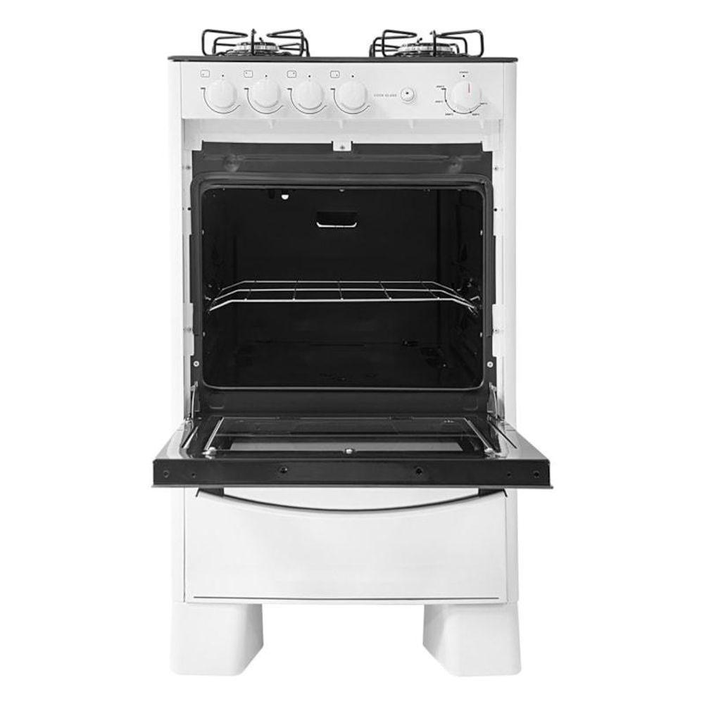 Fogão Cook Glass 4 Queimadores Branco Bivolt Fgvcg410br Suggar Bivolt - 5