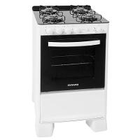Fogão Cook Glass 4 Queimadores Branco Bivolt Fgvcg410br Suggar Bivolt - 1
