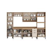 Cozinha Completa Alpha 6 Peças (2aéreos+2balcões+2paneleiros) C6p108 Branco - Carraro - 3