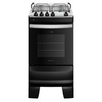 Fogão 4 Bocas Atlas Automático Agile Up Preto Bivolt - 1