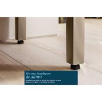 Cozinha Completa Proença 6 Peças (2aéreos+2balcões+1paneleiro+1cristaleira) C6p98 Nogueira-carbono Prime Tx - Demóbile - 8